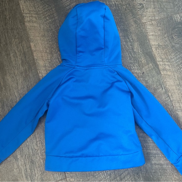Nike Dri Fit Blue Hoodie 2T - Picture 3 of 5